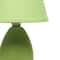 Creekwood Home Nauru 9.5" Petite Oblong Table Lamp